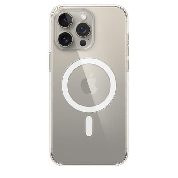 Apple iPhone 15 Pro Max Clear Case with MagSafe, iPhone 15 Pro Max Clear Case with MagSafe