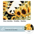 thumbnail image 2 of Panda Polyester Chair Mat Non-Slip Machine Washable Indoor Carpet Rug, 2 of 6