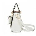 thumbnail image 3 of Stylago Purses and Handbags for Women with Cat Pouch Ladies Top Handle Tote Shoulder Bags Multiple Pockets Messenger Bag White, 3 of 7