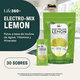 thumbnail image 4 of Life 360+ ELECTRO-MIX  EFFERVESCENT DRINK MIX LIMÓN| 30 sobres de 6 gramos c/u |180 gramos| Sabor Limón | Suplemento en polvo efervescente a base de inulina, vitamina y minerales en sobres, 4 of 7
