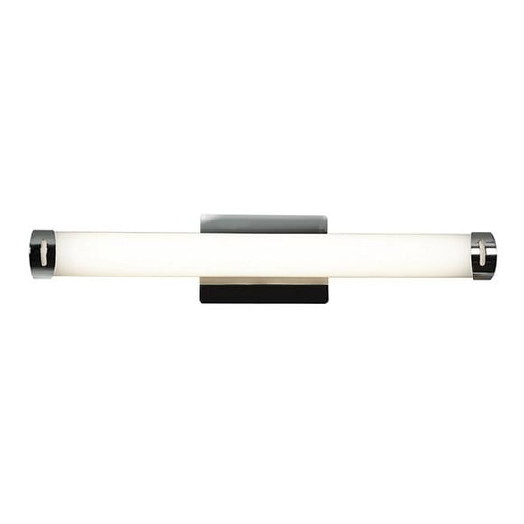 Access Lighting 70038LEDD-CH-OPL Chic Led 24 Po. Applique Murale en 3000K, Opale - Chrome
