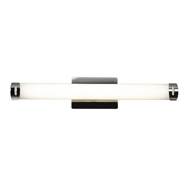 Access Lighting 70038LEDD-CH-OPL Chic Led 24 in. Vanity Light Wall Light in 3000K, Opal - Chrome