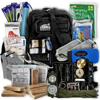 Walmart 3 Day Survival Kit with Food, Water, Blanket, Whistle