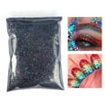 thumbnail image 3 of FITYLE 2x1Bag 50g Nail Glitter Sequins Paillette Flakes 3D Nail Art Decor Black , Black, 2 Pcs, 3 of 10