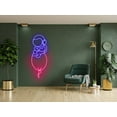 thumbnail image 4 of Glowneon Astronaut With Balloon Neon Signs, Wall Decor for Kids Room, 4 of 4
