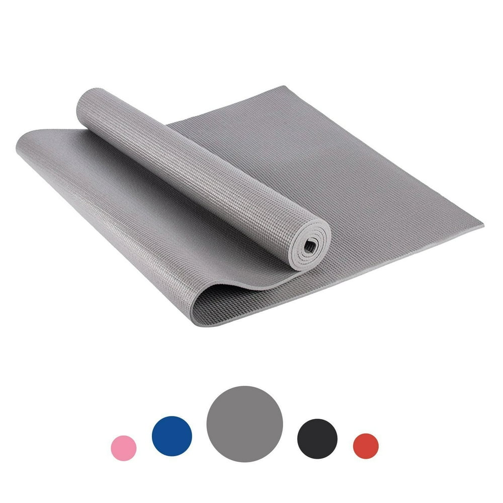 Zen 5 Yoga Mat (Grey, 4mm)