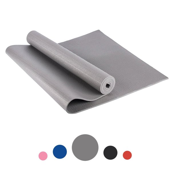 Zen 5 Yoga Mat (Grey, 4mm)