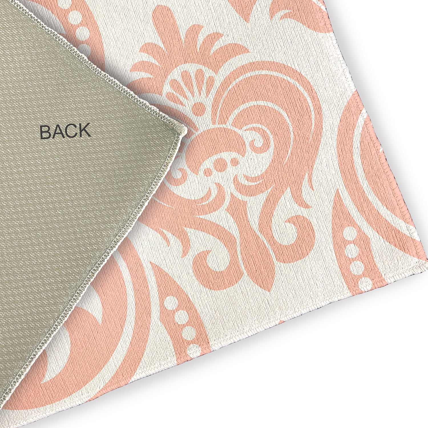 4' x 6' Simply Daisy Alexys French Country Chenille Area Rug, Blush
