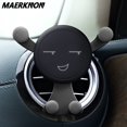 thumbnail image 2 of Soporte de teléfono Gravity para coche, Clip de ventilación de aire, montaje de cara sonriente, soporte de celda móvil, soporte GPS para iPhone 12 Pro Max Xiaomi Samsung Tan Jianjun unisex, 2 of 2