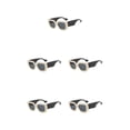 thumbnail image 3 of tamizeot Reader Glasses Large Frame Reading Eyewear Lens Square Design Transparent Computer Sweet Gift Type 1 5Set, 3 of 6