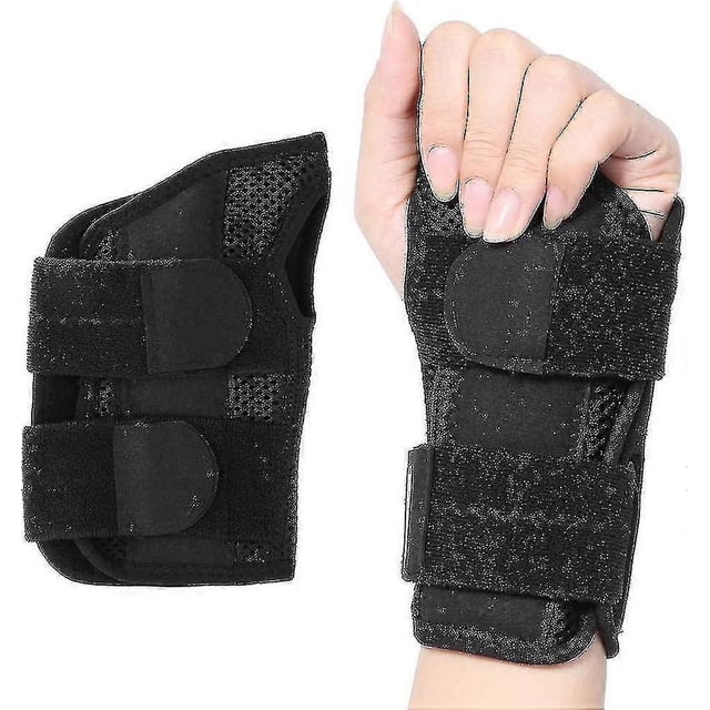 Muñequera para el túnel carpiano, muñequera transpirable con soporte nocturno y correas ajustables para tendinitis y artritis s202412245134