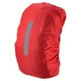 thumbnail image 1 of Unique Bargains 75-85L Waterproof Backpack Rain Cover with Vertical Reflective Strap, XXL, Red, 1 of 5