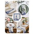 thumbnail image 4 of Lighthouse Cloth Napkins Washable Set of 6, Ocean Seagull Vintage Navy Blue Coastal Boat Reusable Dinner Table Napkins Cloth Bulk for Weddings Kitchen Restaurants Hotel Events Parties 20 x 20 Inch, 4 of 9