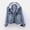 Blue, variant on Women's Tops, Jackets& Coat Fashion Fashion Women Plus Velvet Long-sleeve Slim-fit Hooded Jacket Denim Blouse Coat
