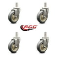 thumbnail image 2 of Marquipt Sea Stair Stainless Caster Replacement Grip Ring Included Set of 4 SCC, 2 of 2