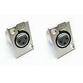 thumbnail image 1 of 2 Pcs 3 Pin XLR Male Female Socket Panel Mount Chassis Mic Jack Audio Connector, 1 of 8