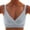 Light Blue, variant on Avtoify Women's Comfortable Wireless Lace Push-Up Adjustive Side Control Bra Innerwear
