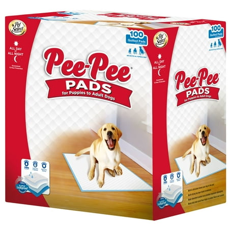 100 Count - Pet Select Pee-Pee Training Pads, 22