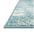 thumbnail image 6 of Unique Loom Lennon Collection Area Rug - Zal (2' x 6' 1" Runner Light Blue/Ivory), 6 of 7