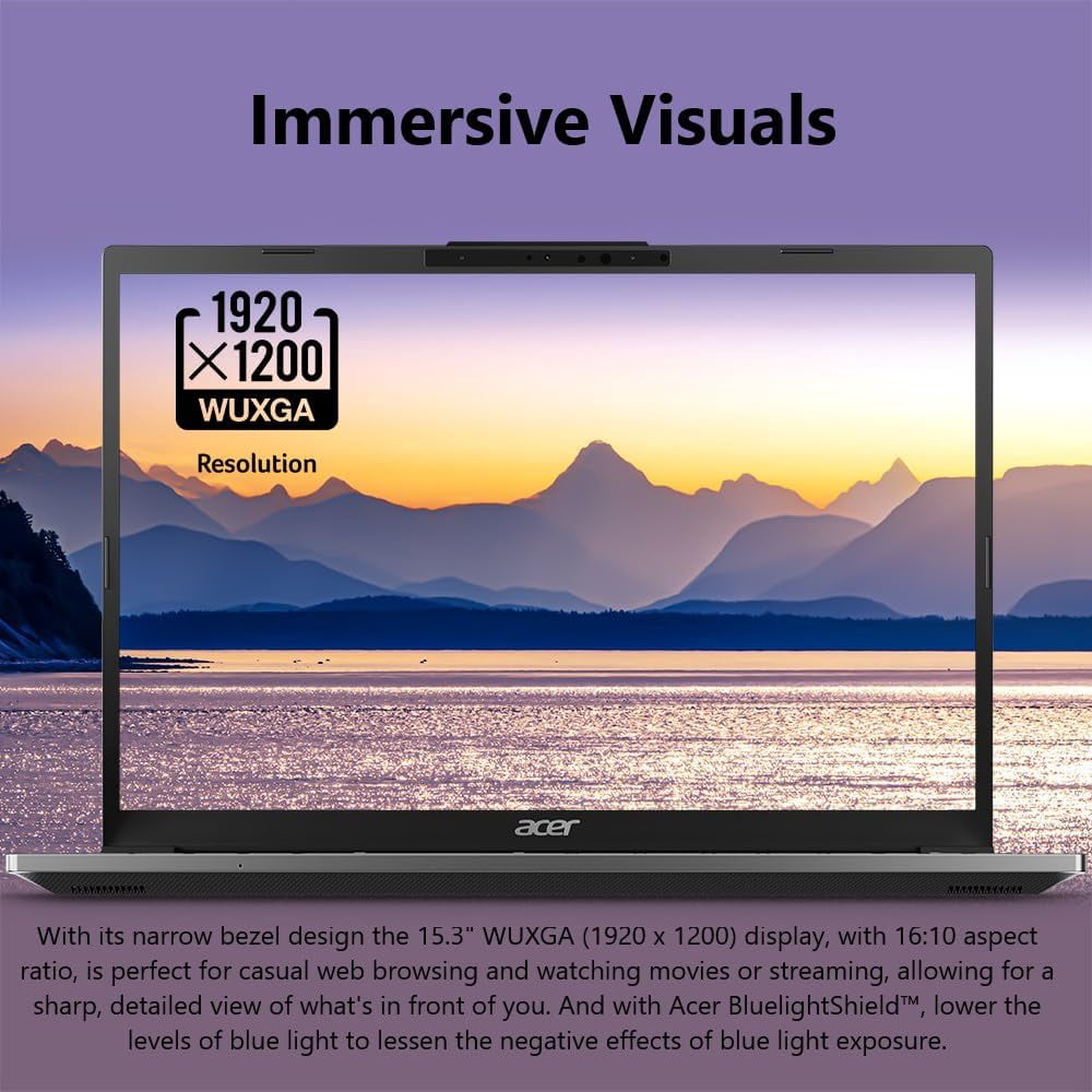 acer Aspire Go 15 Business & Home Student Laptop Computer, 15.3" WUXGA IPS Display, Intel 10-Core i5-1334U (Beat i7-1250U), Copilot AI Key, Win 11 Pro, w/128G PSD