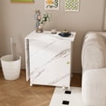 thumbnail image 2 of Computer Desk Folding Table,Multi-Functional 4-in-1 Folding Sewing Table Kitchen Storage Table with Lockable Wheels for Apartments,White, 2 of 8