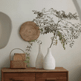 thumbnail image 4 of Narrow Neck Vase in White, 4 of 8