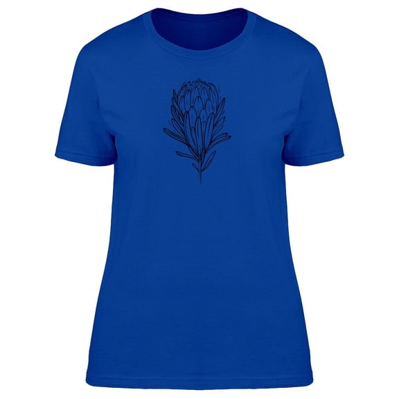 Protea Flower Transparent T-Shirt Women -Image by Shutterstock, Female Small