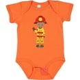 thumbnail image 3 of Inktastic African American Boy, Fireman, Firefighter Boys Baby Bodysuit, 3 of 5