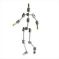 thumbnail image 3 of Armature Kit - DIY Metal Puppet Figure Skeleton, Easy to Assemble, Animated Character Design, for Stop Motion Animation, 3 of 10