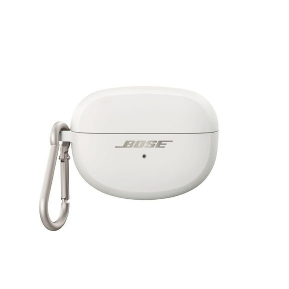 Funda de silicona para auriculares Bose Ultra Open, color blanco ahumado