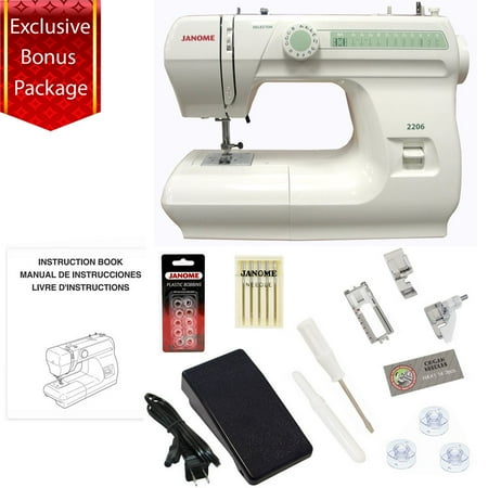 Janome 40 40spm 40 Stitch Full Size Free Arm Sewing Machine W Enchanting Janome 2206 Sewing Machine Reviews Janome 40 40spm 40 Stitch Full Size Free Arm Sewing Machine W Enchanting Janome 2206 Sewing Machine Reviews