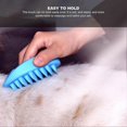 thumbnail image 4 of Silicone Pet Massage Brush for Dogs and Cats - Blue, 4 of 5