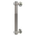 thumbnail image 2 of Allied Brass 8-in Door Pull with Groovy Accents, Antique Pewter, 2 of 2