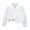 White, variant on Girls T-Shirt Long Sleeve Blouse Peter Pan Collar Pullover Cotton Tops For 3-14 Years Girl 13-14 Years White A