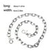 thumbnail image 2 of Guardurnaity Cadenas para pantalones, combina con todo, Metal especial, cadena útil de moda, característica, ropa fresca, accesorios, ropa para hombres y Ropa, zapatos y accesorios Miscelánea Plata Guardurnaity AP013978-02, 2 of 6