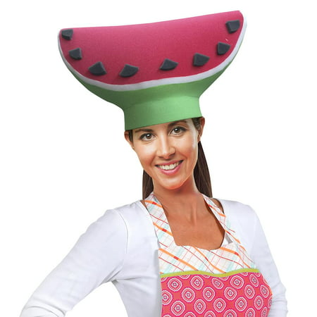 Watermelon Slice Adult Foam Costume Hat - One Size