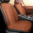 thumbnail image 4 of 12V Car Heated Seat Cushion, Universal Warming Pad for Back Hips with Overheat Protection, Winter Car Seat Cover for Driving(Coffee), 4 of 4