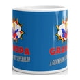 thumbnail image 3 of 15 oz Grandpa Gifts A Grandson's First Superhero Comic Books Sons Hero Ceramic Coffee Mug, 3 of 3