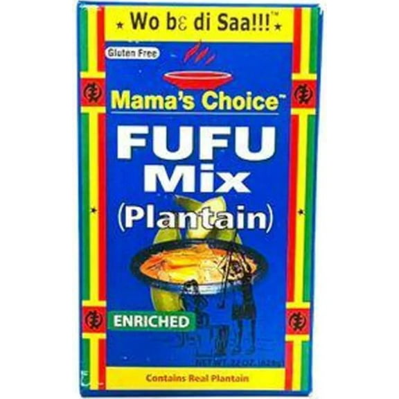 Plantain Fufu Mix 22 oz (624g) Gluten Free