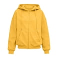 thumbnail image 2 of PFRNLF Zip Up Hoodies for Women Casual Soft Long Sleeve Hooded Sweatshirts with Pockets, 2 of 9