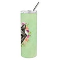 thumbnail image 4 of Carolines Treasures CK4374TBL20 Scottish Terrier Green Flowers Stainless Steel 20 oz Skinny Tumbler 20 oz multicolor, 4 of 4