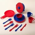 thumbnail image 2 of KidKraft 27-pc Primary Colored Cookware Set, 2 of 5