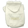 thumbnail image 3 of Mirage Pet Products Trouble Maker Rhinestone Hoodies, 3 of 5