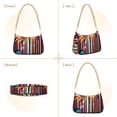 thumbnail image 7 of FORMRS Womens Shoulder Bag with Chain Strap Clutch Purse Cute Tote Handbag, Futuristic Sun, 7 of 7