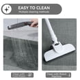thumbnail image 6 of QiCaiJia Bath Mat, Non Slip Bathroom Rugs, Thin Bath Mat Fits Under Door, Quick Dry Absorbent Washable Bathroom Mat with Rubber Backing, Gray 20"x 32", 6 of 8