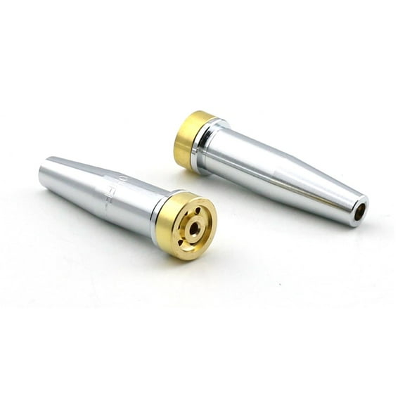 WeldingCity Two-Piece Heavy Preheat Propane/Natural Gas Cutting Tip 6290NFF-4 Size 4 for Harris Torch | Pack of 1 Tip