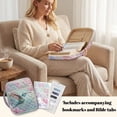 thumbnail image 4 of ZUXONGSY Hummingbird Cherry Blossom Print Bible Cover for Women: Quilted Bag with Zipper Compartment, Bookmarks & Handle - Perfect Organizer for Christian Books and Study Accessories, 4 of 7