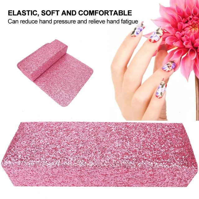 Cojín Para Uñas Suave De Confiable, Cojín Para Manos Con Materiales De Alta , Reduce La Fatiga Para El Salón De Belleza En El Hogar