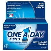 6 Pack - One-A-Day Men's Health Formula Tablets 100 Tablets Each