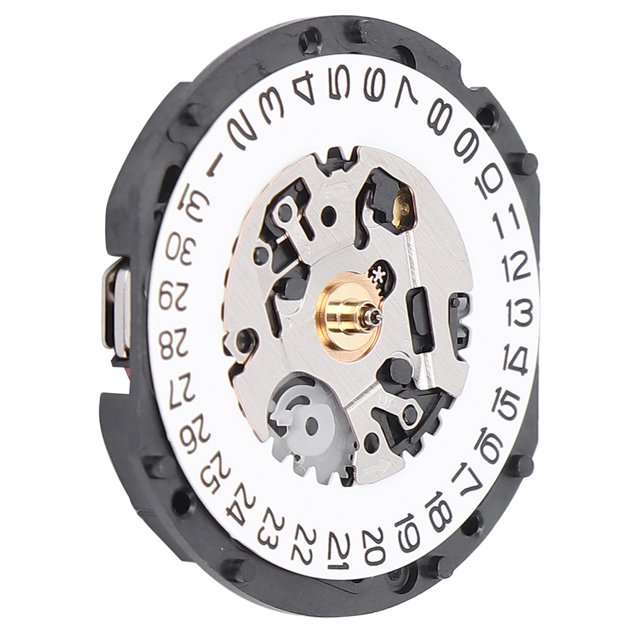 LAFGUR Replacement Watch Movement,Watch Movement Accessories,Professional Quartz Watch Movement Precise Plastic VX12 Watch Repairing Accessories